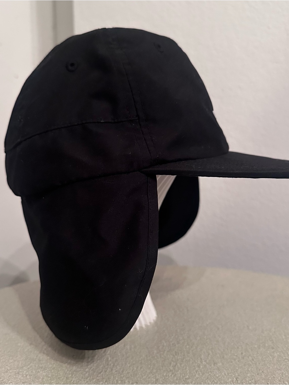The North Face Kids Class V Sunshield Black Earflap Hat